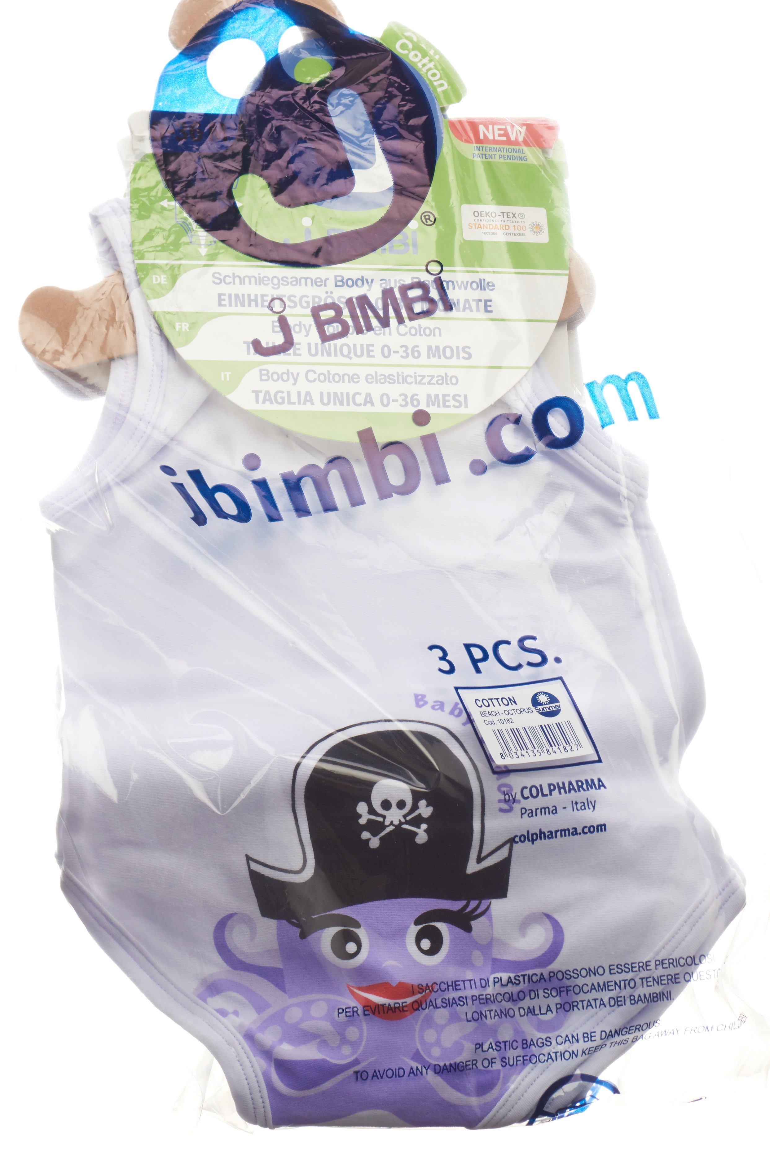 J BIMBI Body Summer Krake