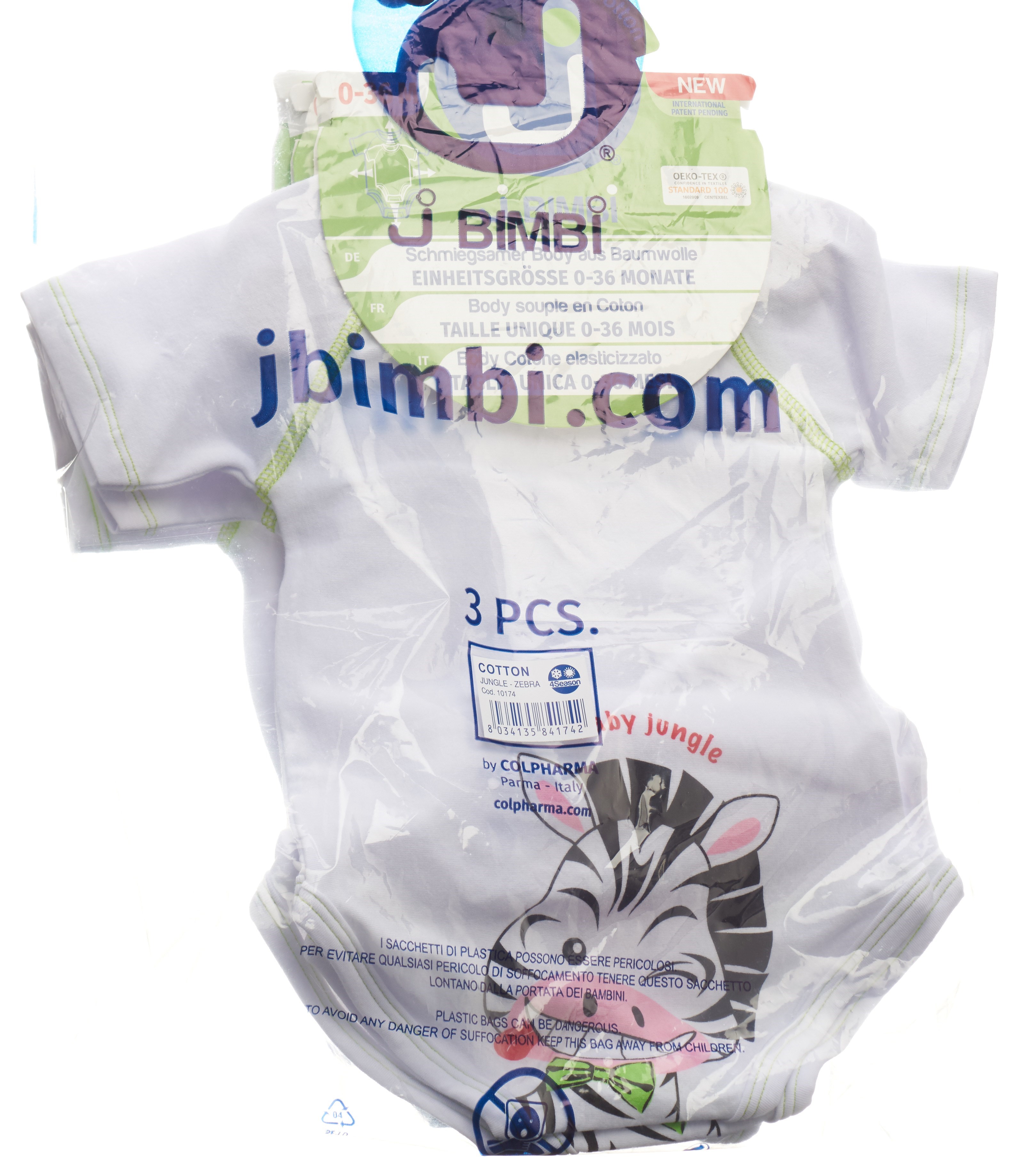 J BIMBI Body 4 Season Zebra