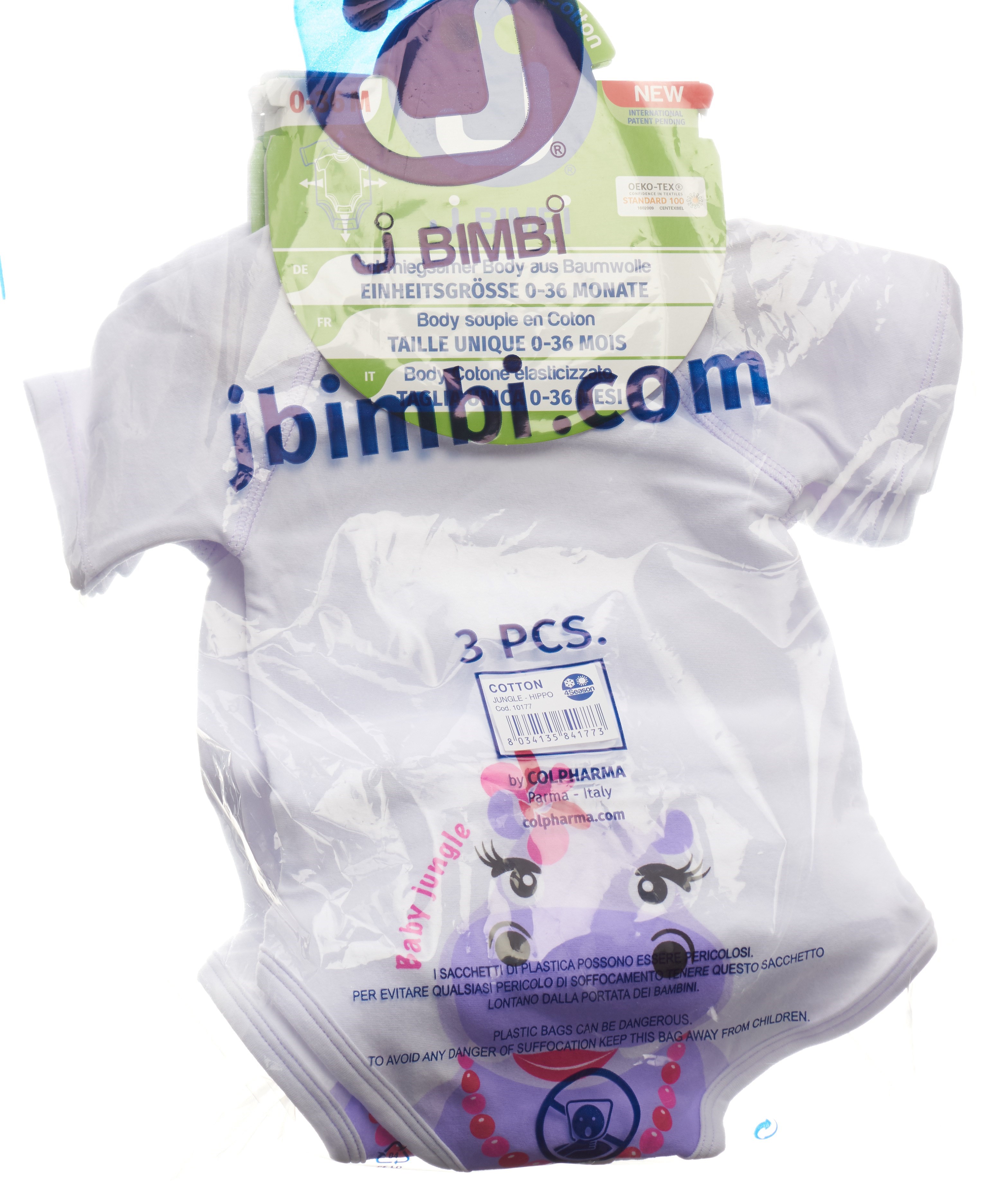 J BIMBI Body 4 Season Nilpferd