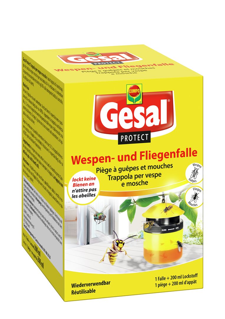 Gesal PROTECT Wespen- und Fliegenfalle