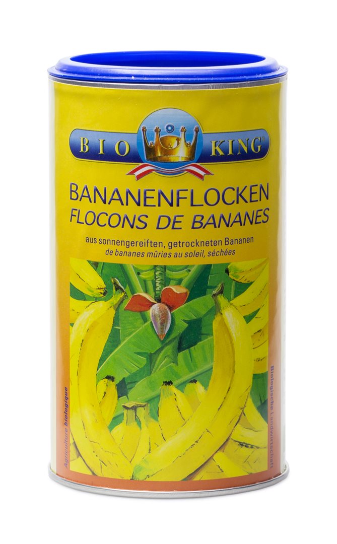 BioKing Bananenflocken getrocknet Bio