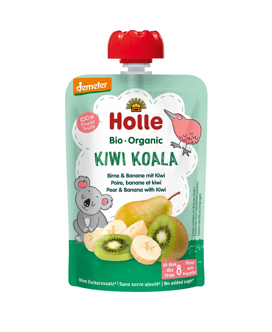 Holle Kiwi Koala - Pouchy Birne & Banane mit Kiwi