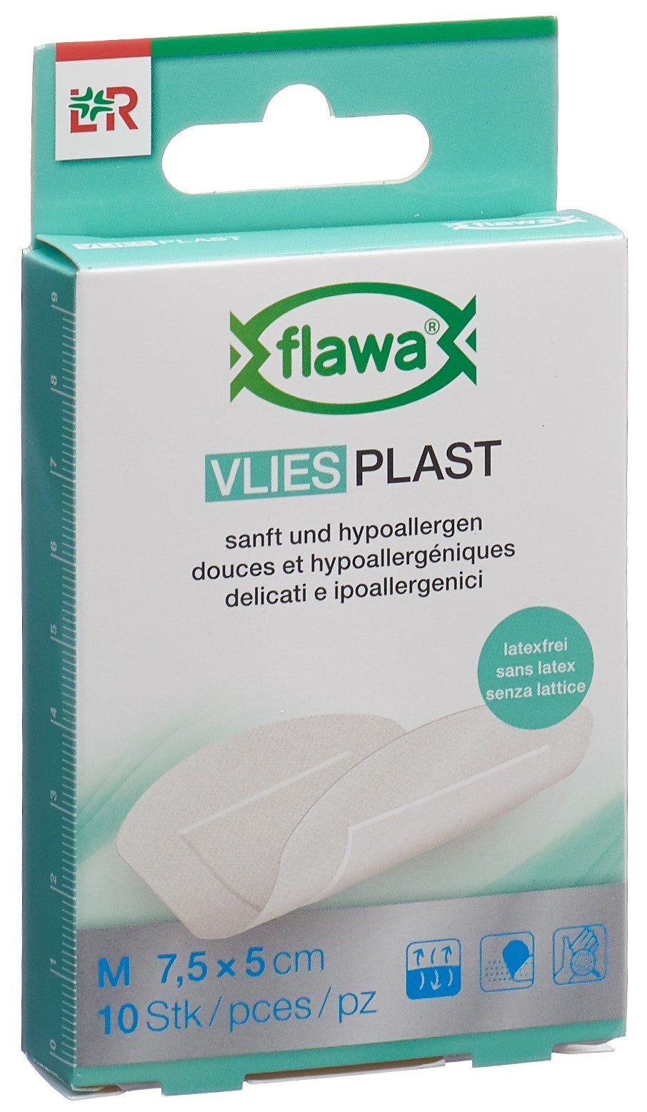 flawa Vlies Plast M 7.5x5cm