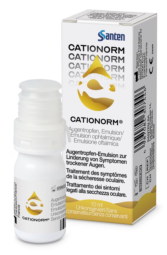 Cationorm Augentropfen-Emulsion