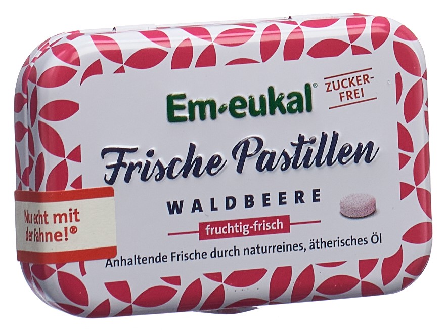 Em-eukal Frische Pastillen Waldbeere zuckerfrei mit Xylit
