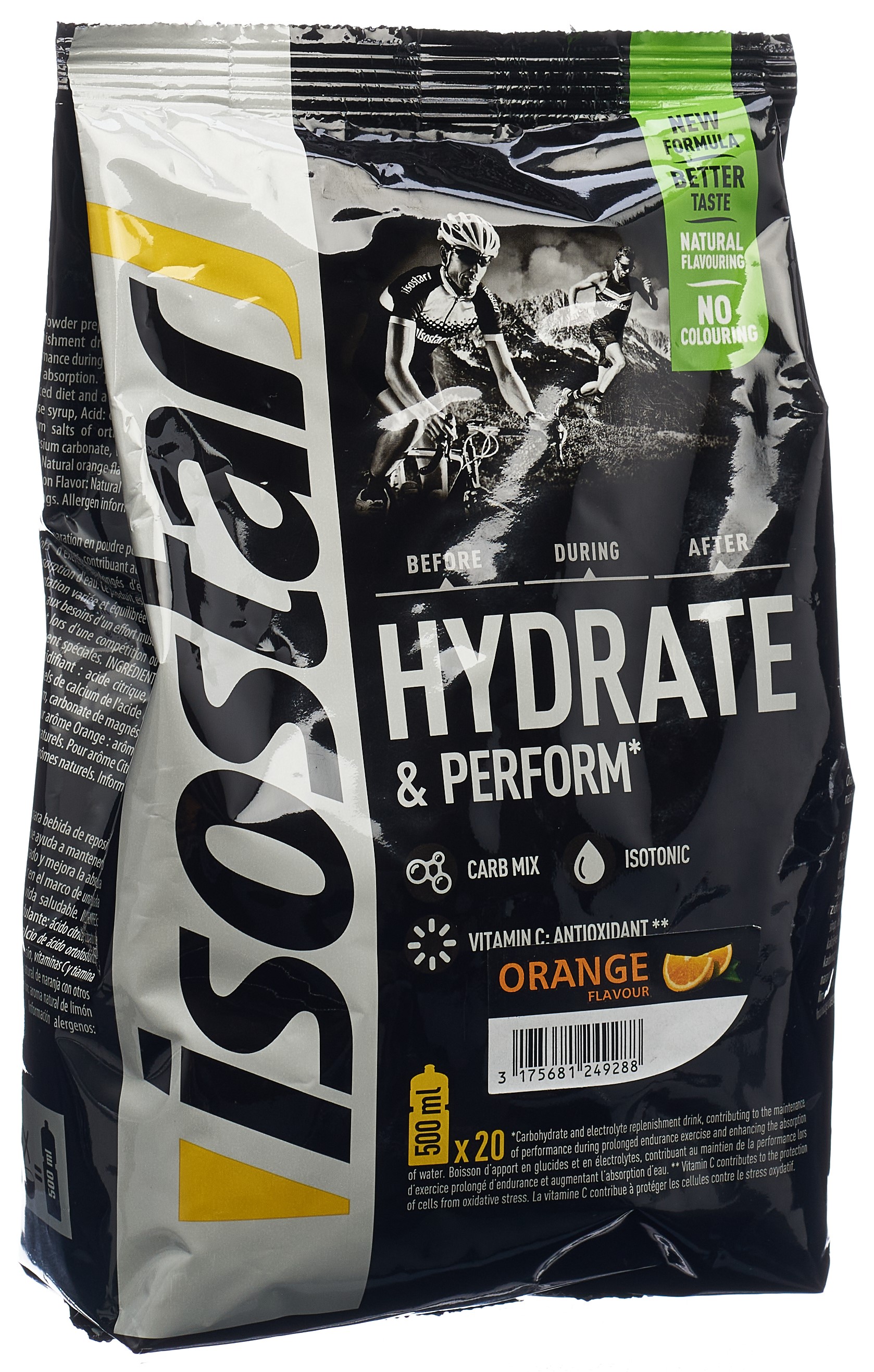 isostar isostar HYDRATE & PERFORM Pulver Orange