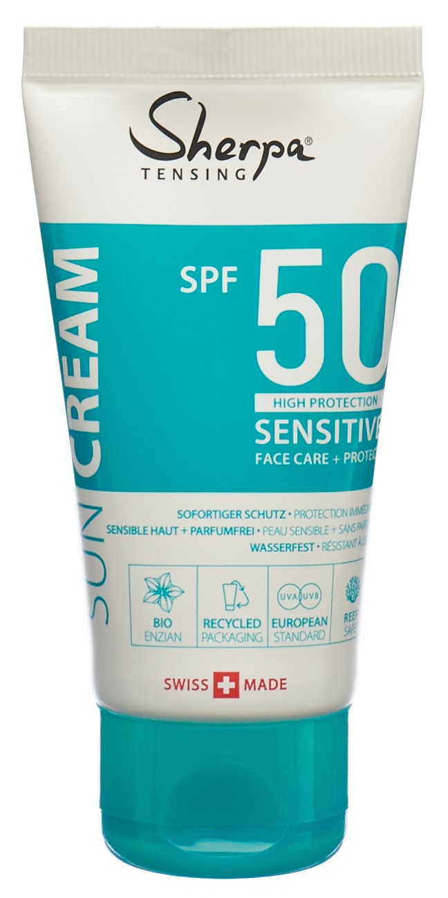 Sherpa TENSING Sonnencreme SPF 50 SENSITIVE