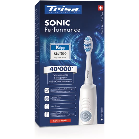 Trisa Sonic Performance Schallzahnbürste Schallzahnbürste