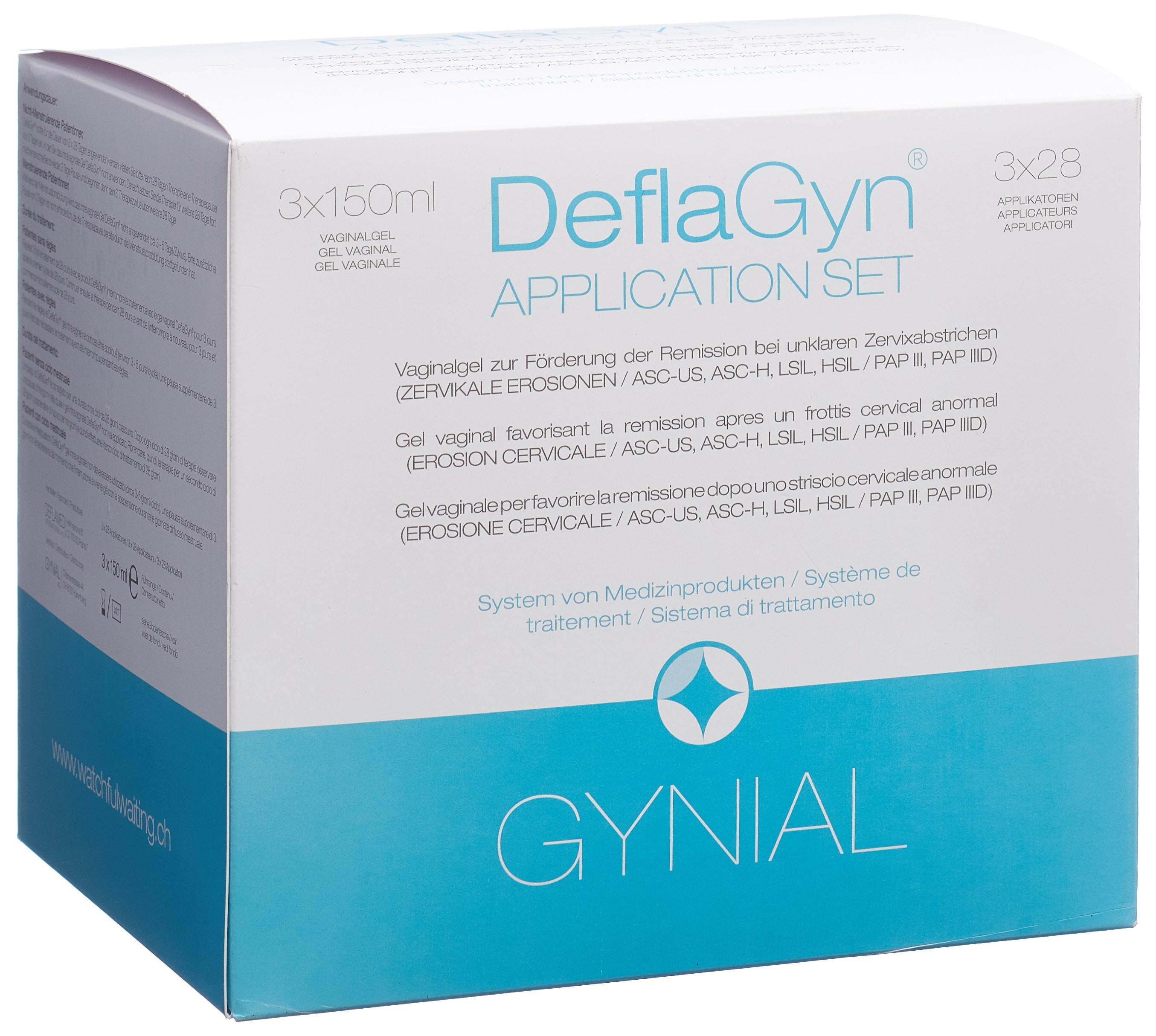 DeflaGyn Vaginalgel (3x28 Applikationen)