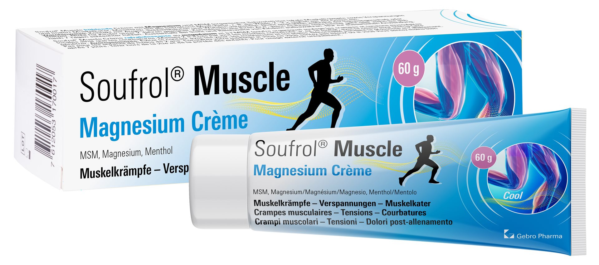 Soufrol Soufrol Muscle Magnesium Creme Cool
