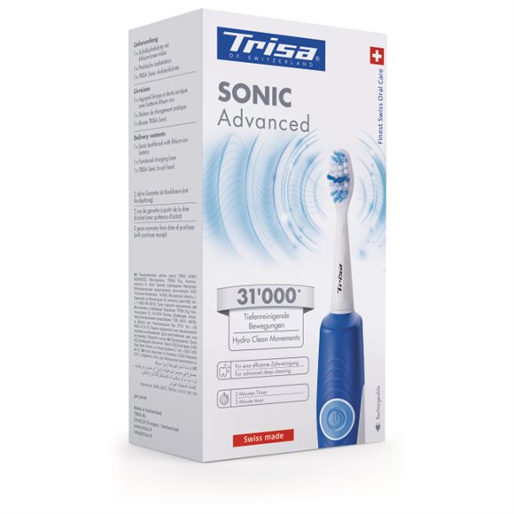 Trisa Sonic Advanced Schallzahnbürste Schallzahnbürste
