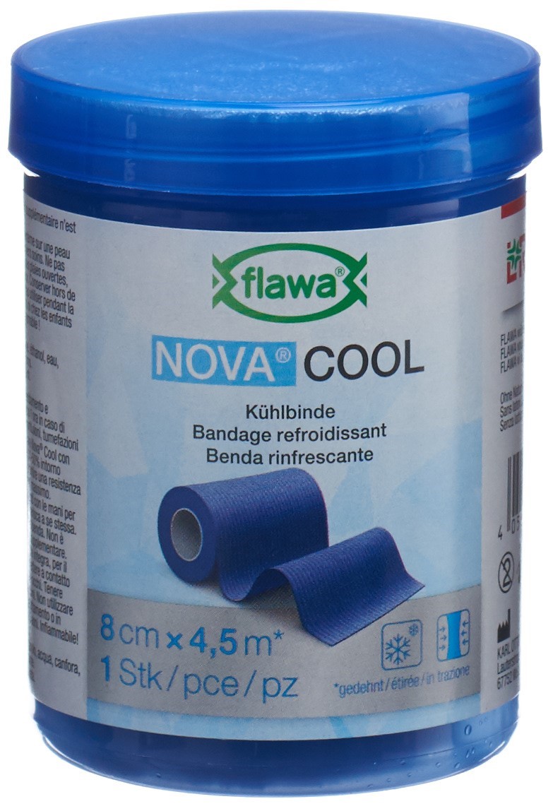 flawa Nova Cool Kühlbandage 8cmx4.5m