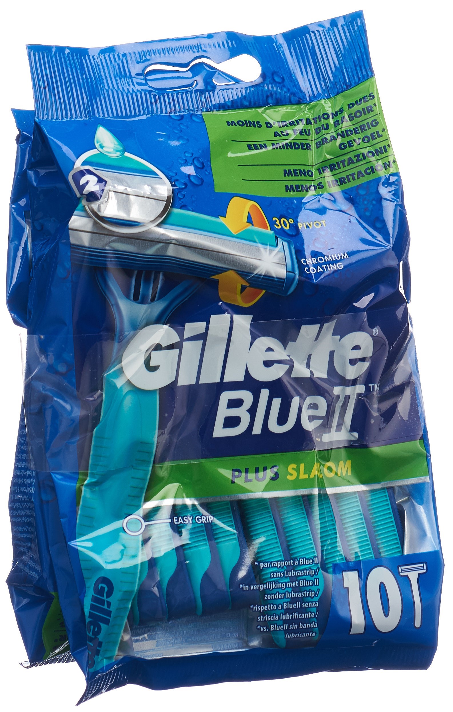 Gillette Blue II Plus Einwegrasierer Slalom