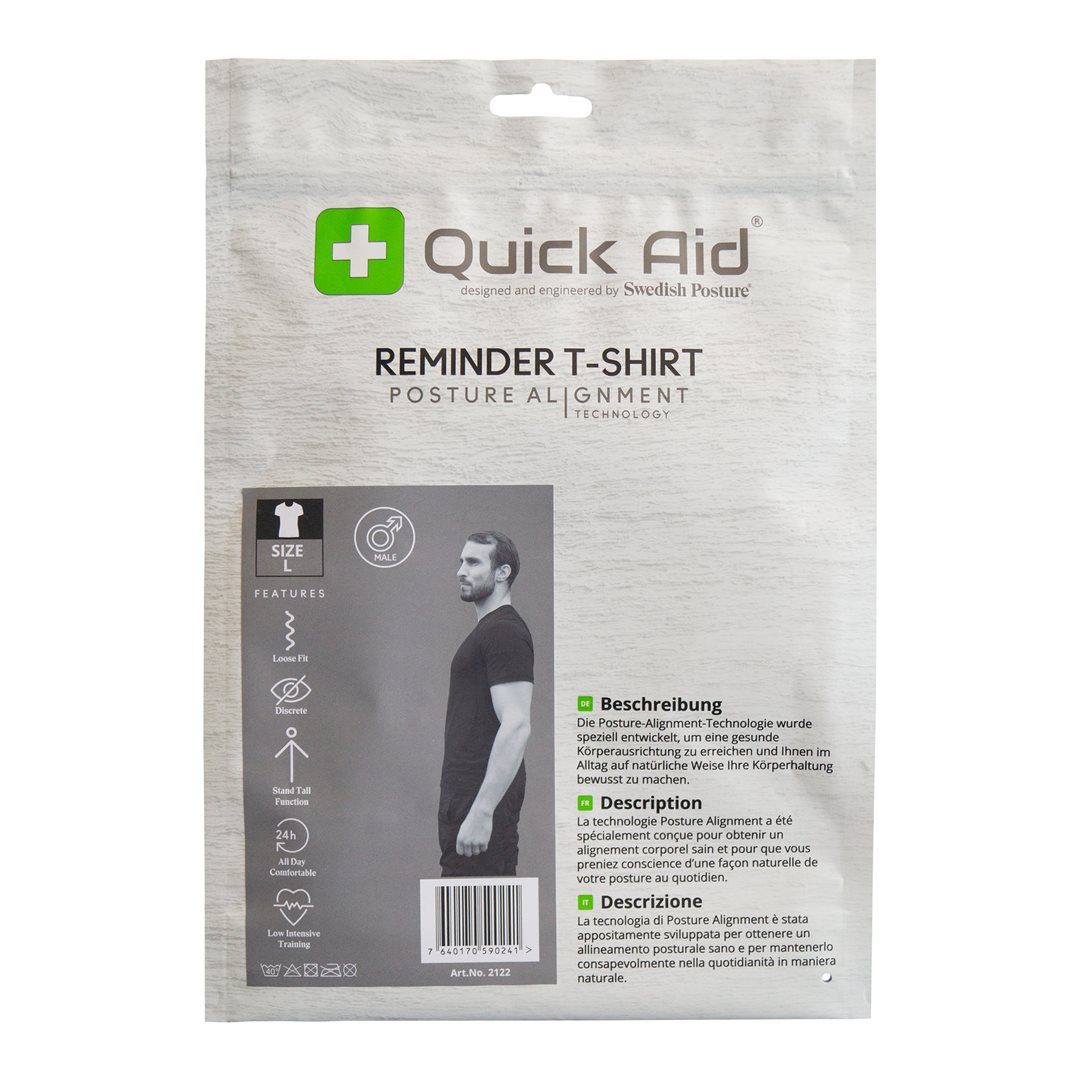Quick Aid Reminder T-Shirt L Männer
