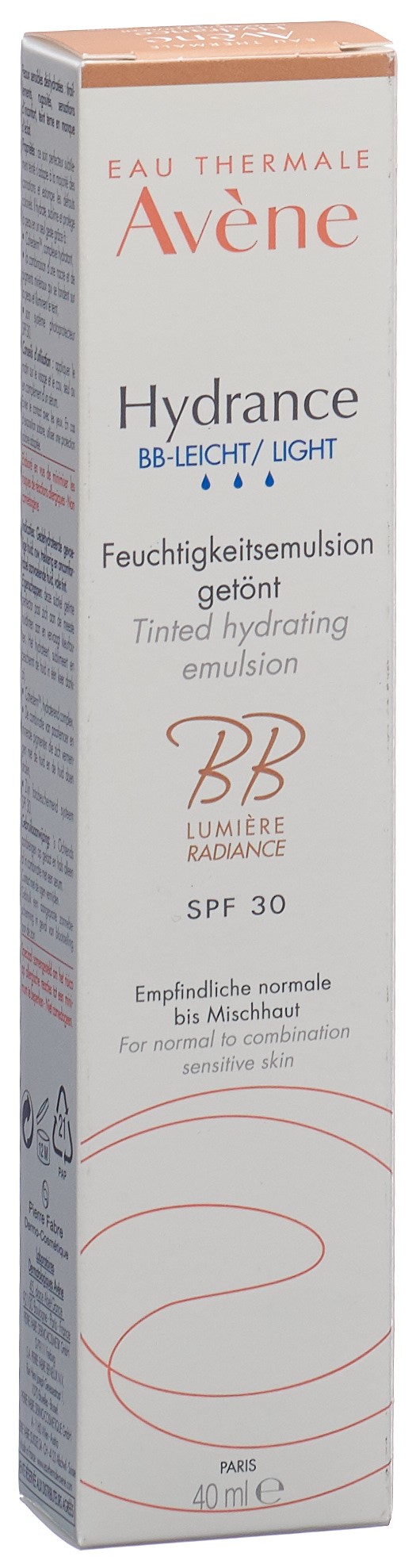 Avène Hydrance BB leicht SPF30