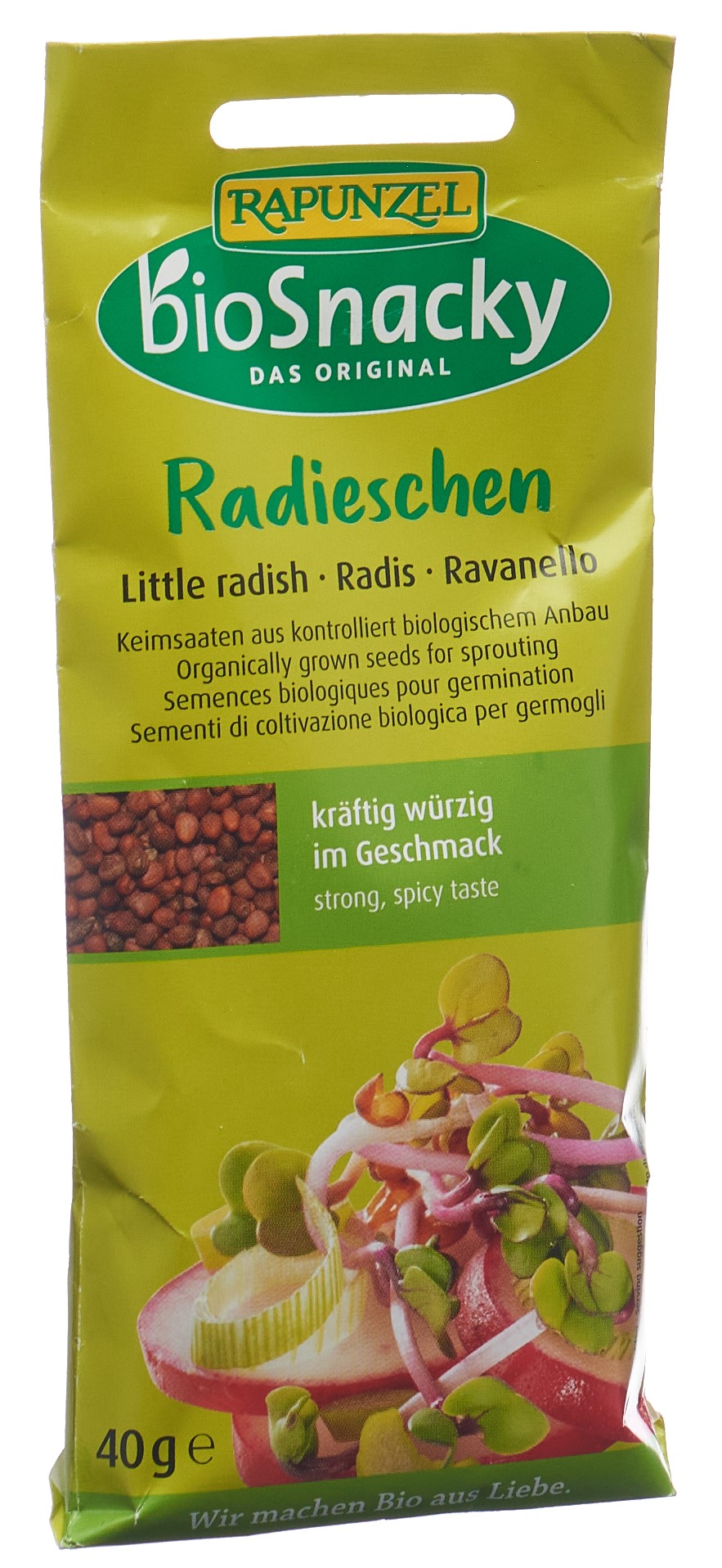 bioSnacky Radieschen