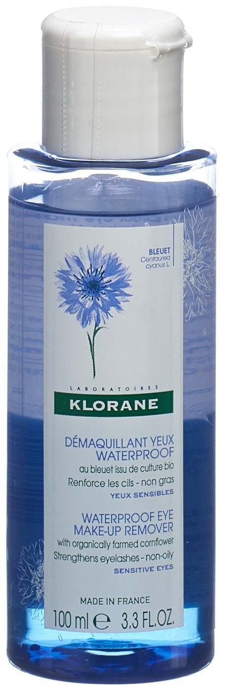 Klorane Bleuet Augen-Make-Up Entferner waterproof