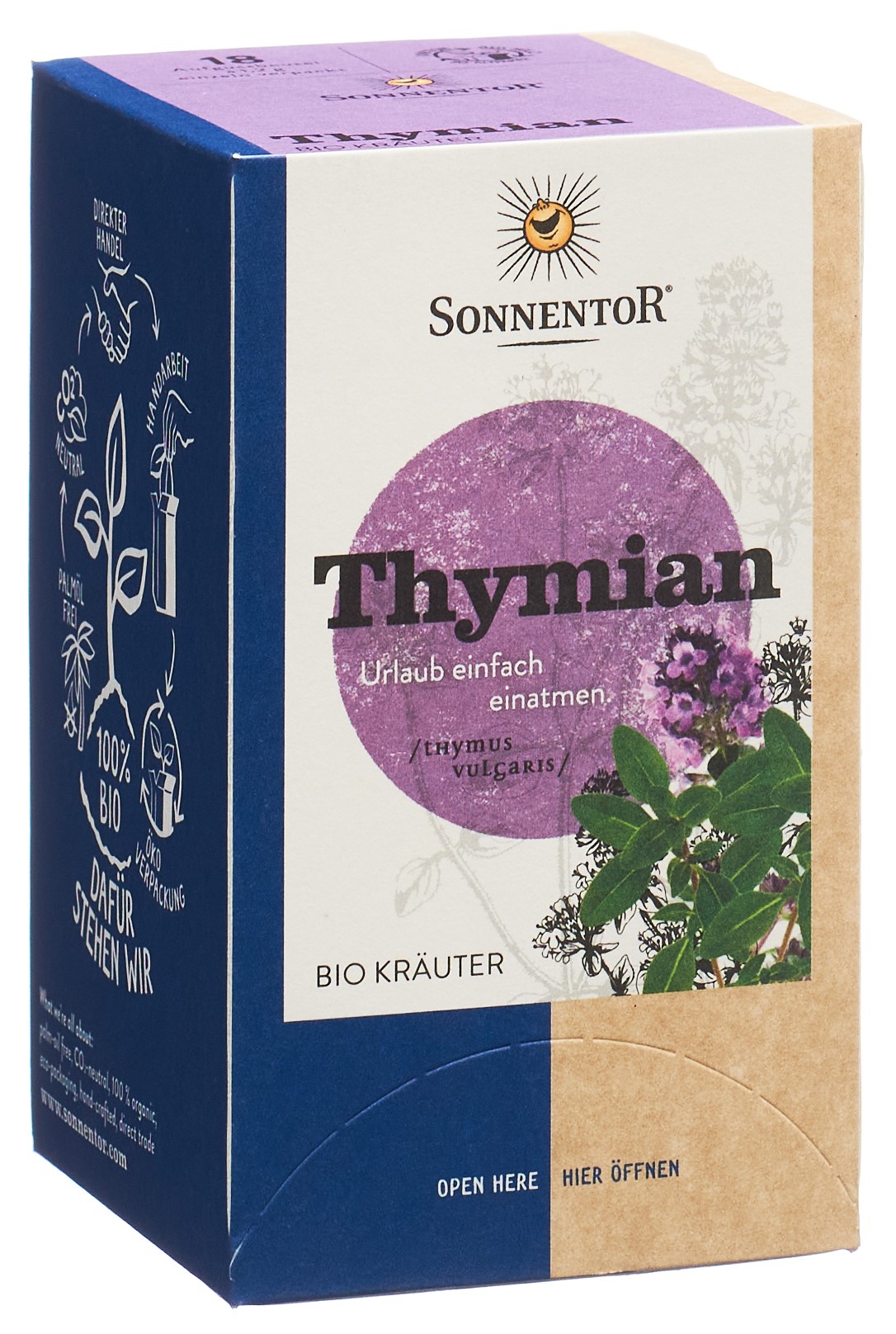 SONNENTOR Thymian Tee BIO