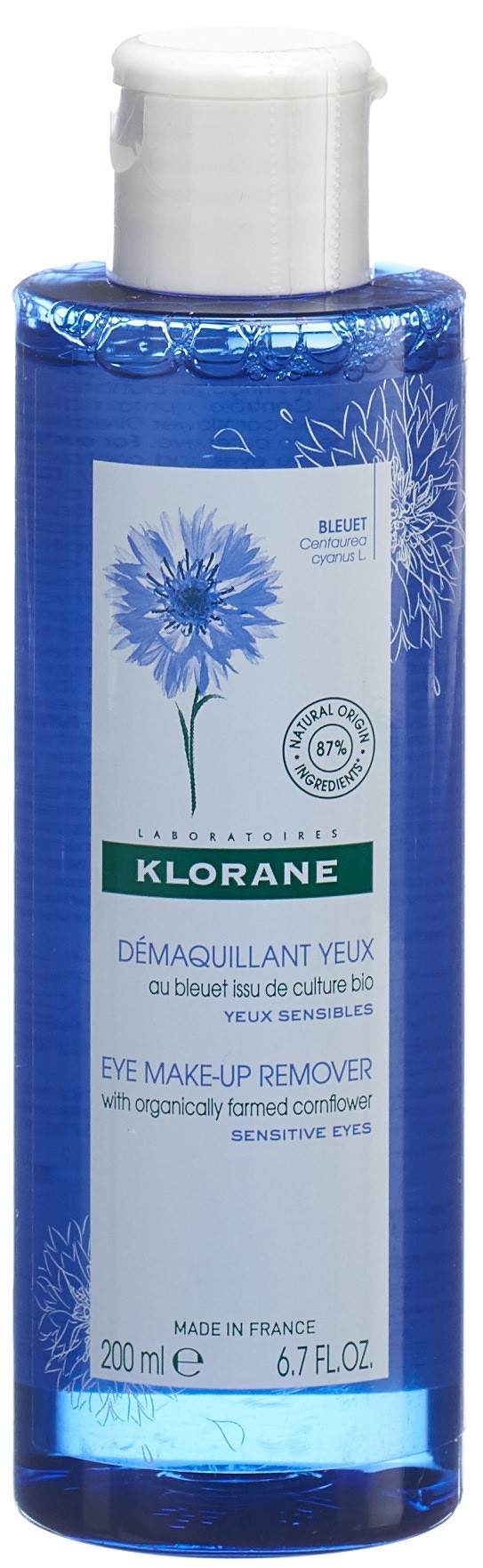 Klorane Bleuet Augen-Make-Up Entferner