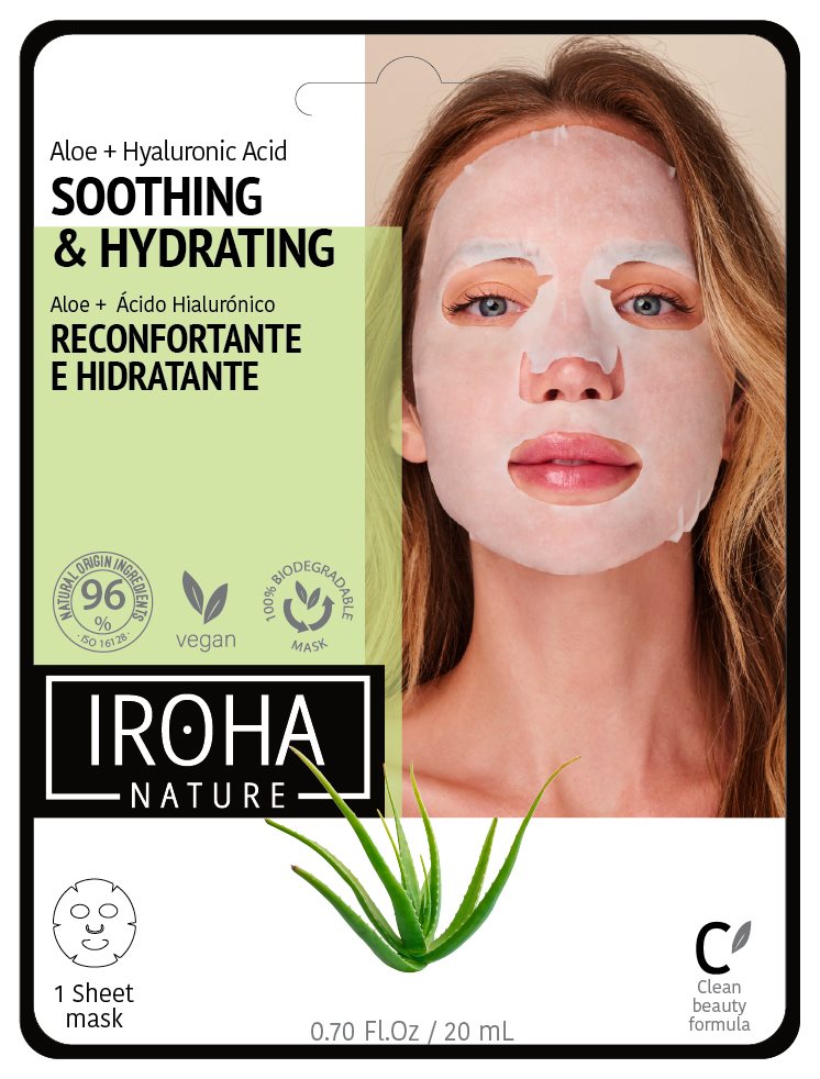Iroha Iroha Maske Aloe / Gr Tea / Ginseng