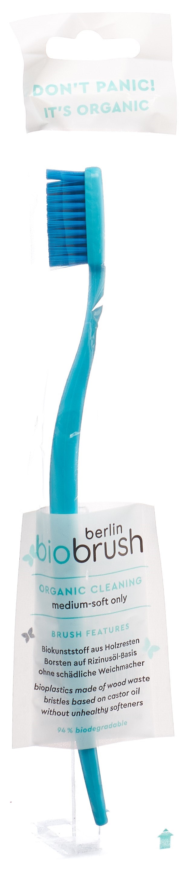 berlin biobrush Zahnbürste Erwachsene blau