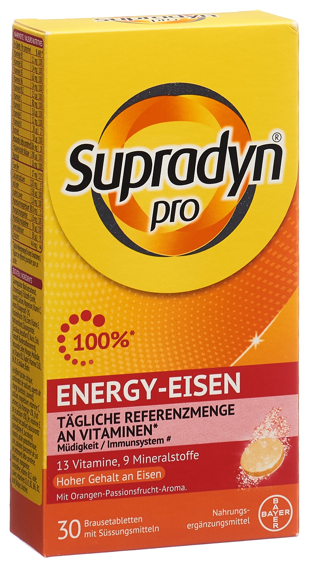 Supradyn PRO energy eisen Brausetablette
