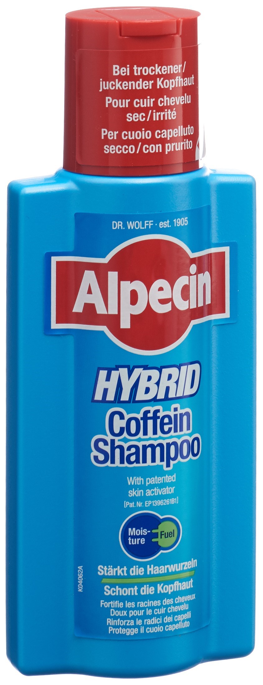 Alpecin Hybrid Coffein Shampoo deutsch/italienisch/französisch