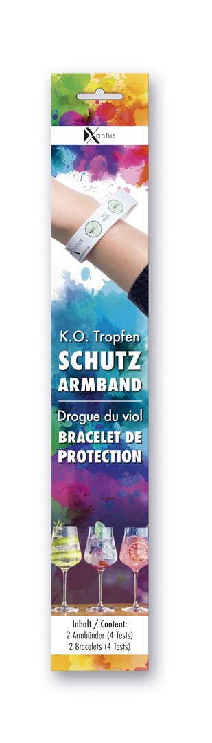 Xantus K.O.-Tropfen GHB Schutz-Armband