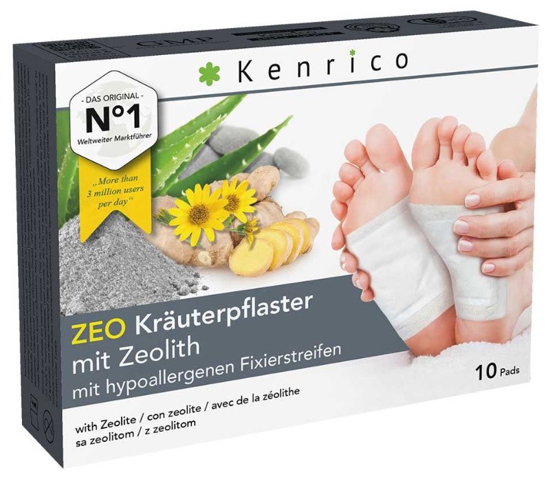 Kenrico Kräuterpflaster mit Zeolith