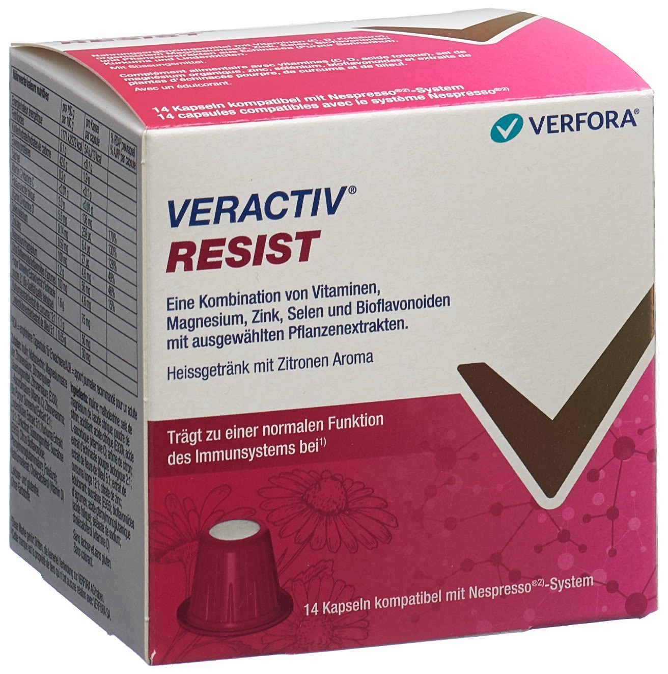 Veractiv Resist nespresso Kapseln