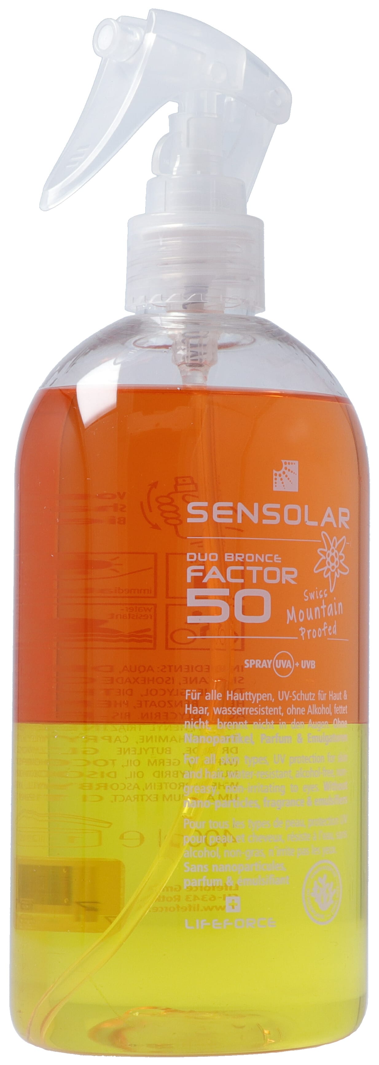 SENSOLAR SENSOLAR Sonnenspray LSF 50 ohne Emulgatoren