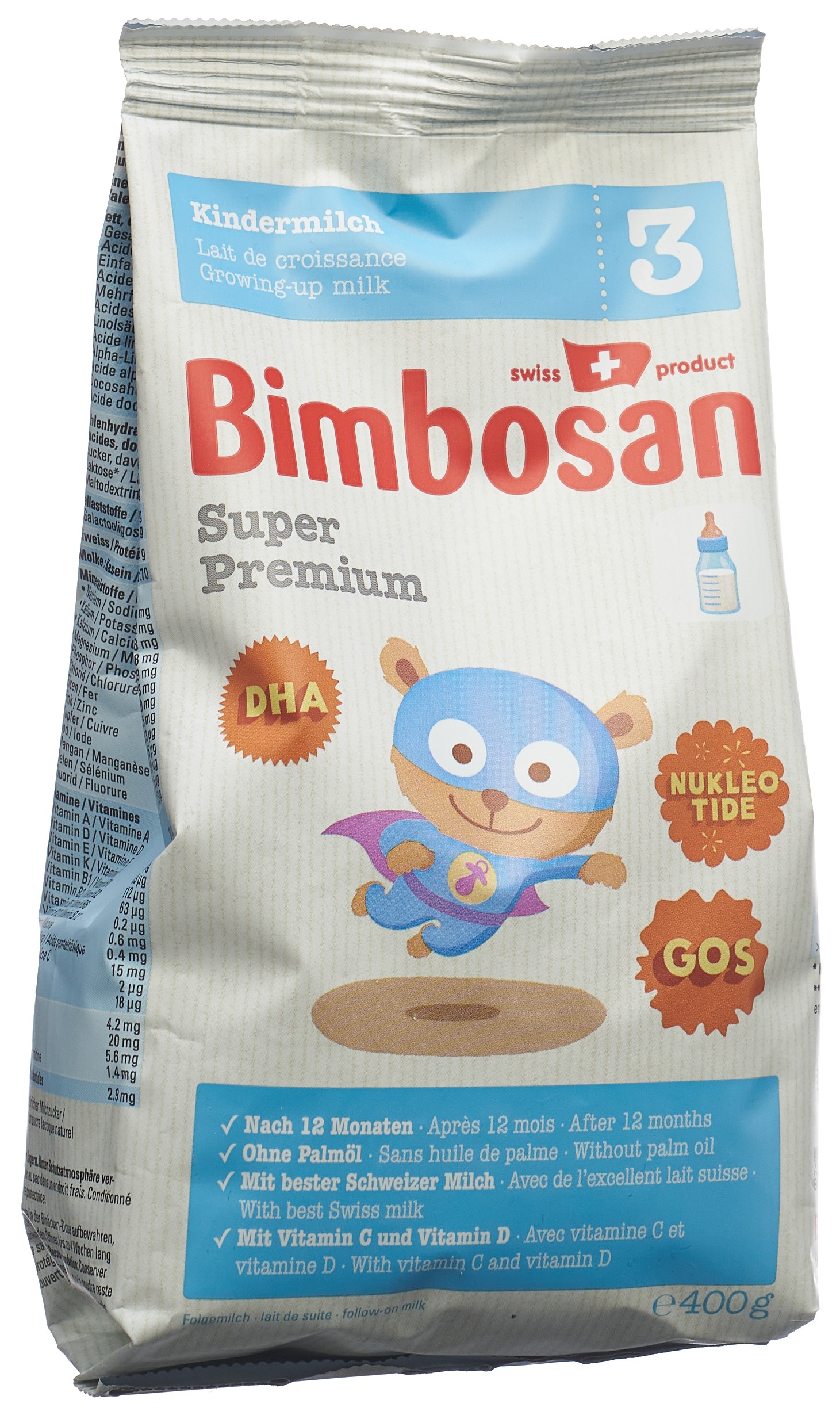 Bimbosan Super Premium 3 Kindermilch refill