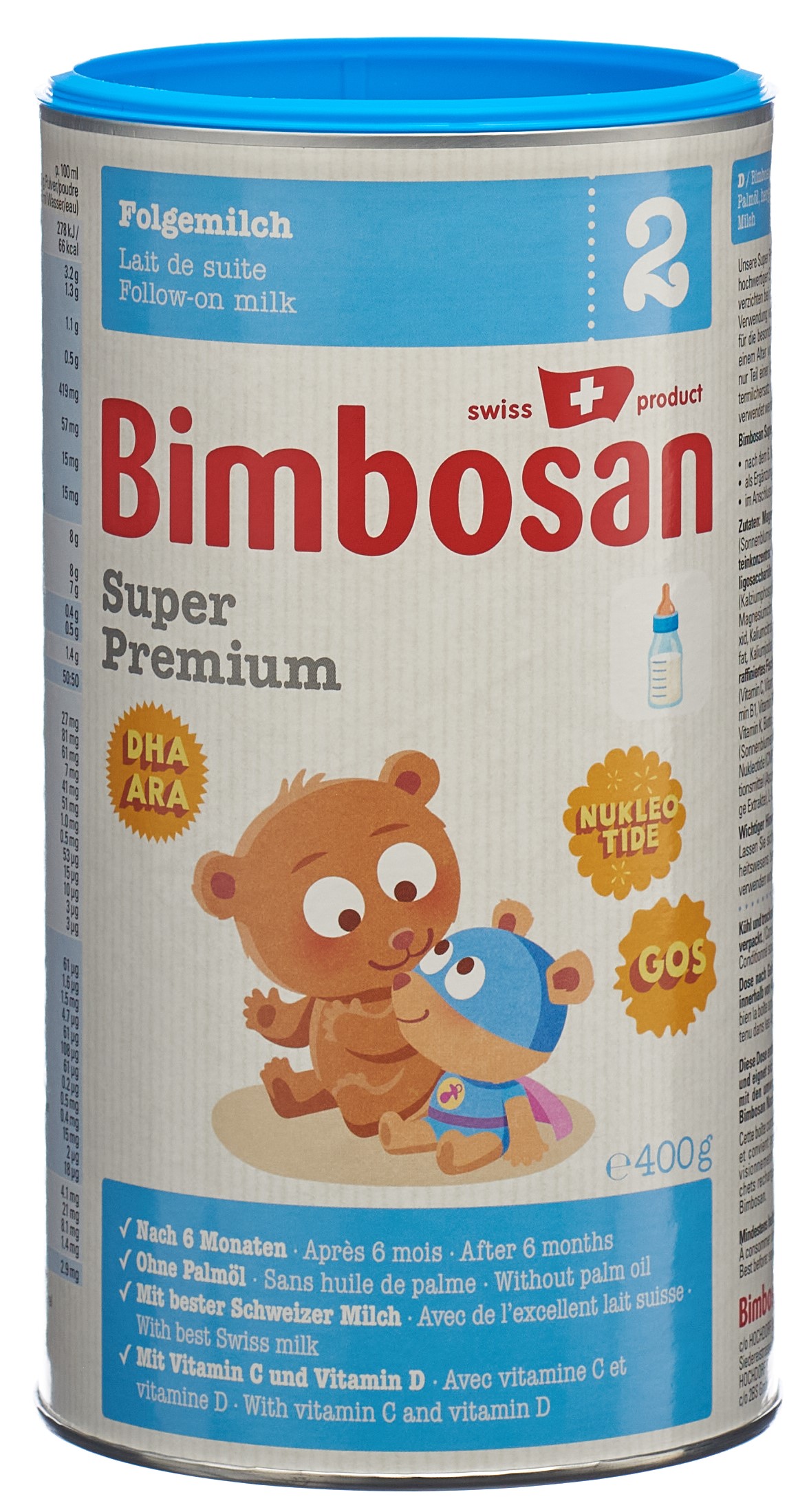 Bimbosan Super Premium 2 Folgemilch