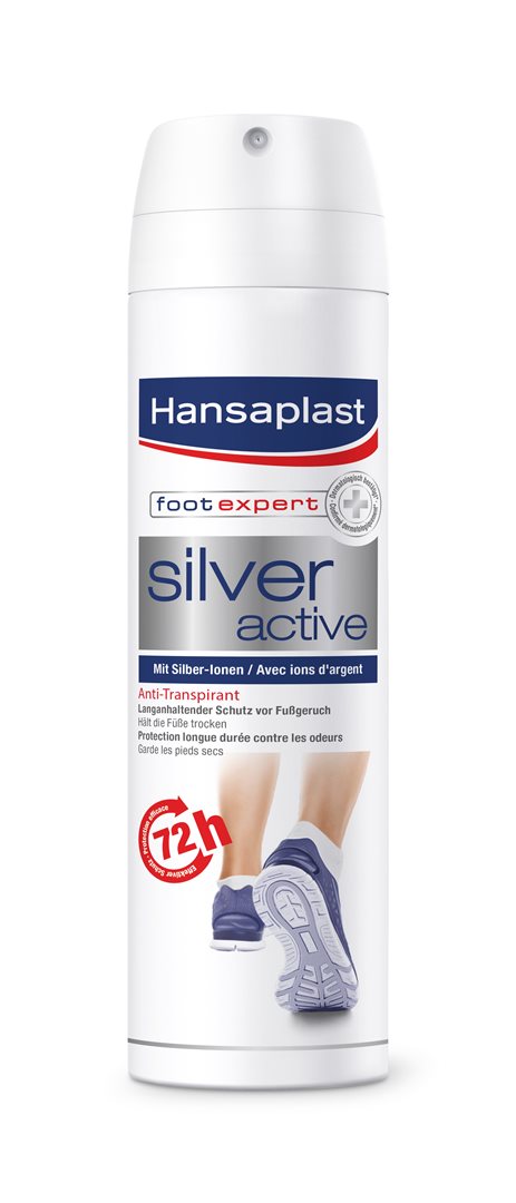 Hansaplast Fussspray Silver Active