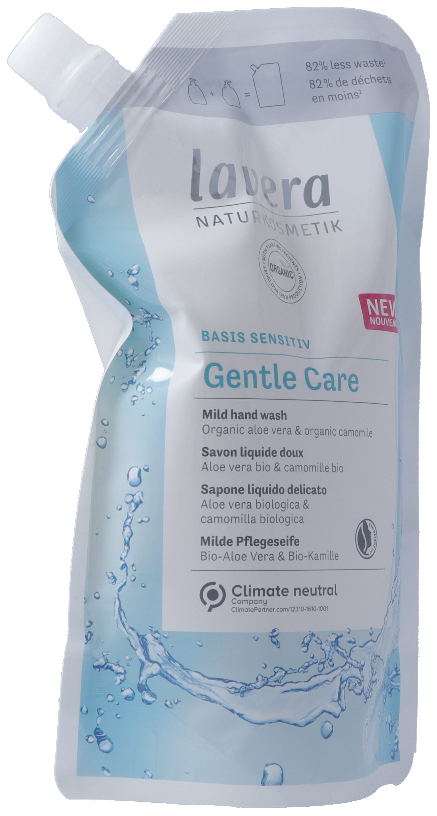 lavera Pflegeseife Gentle Care Nachfüllbeutel