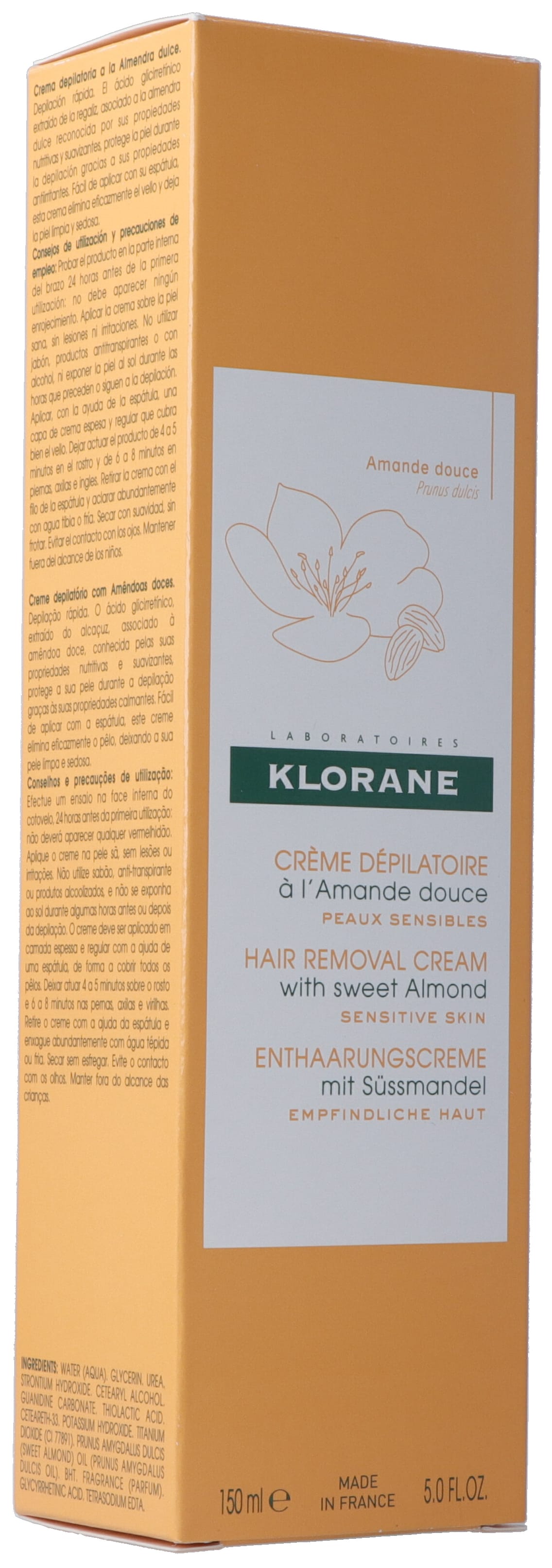 Klorane Enthaarungscreme Beine