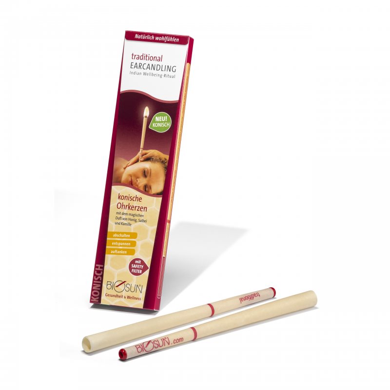 Biosun traditional Ohrkerzen konisch