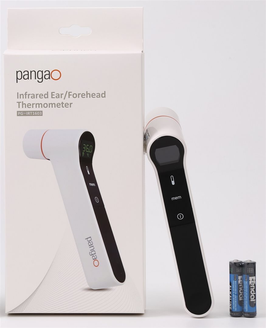 PANGAO Infrarot Ohr-/Stirnthermometer 3in1