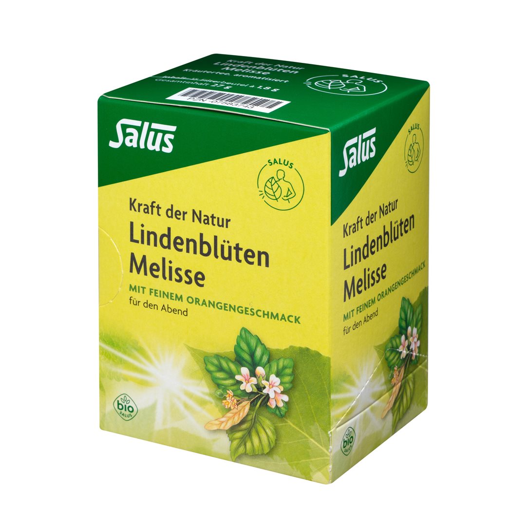 Salus Kraft der Natur Tee Lindenblüten Melisse Bio