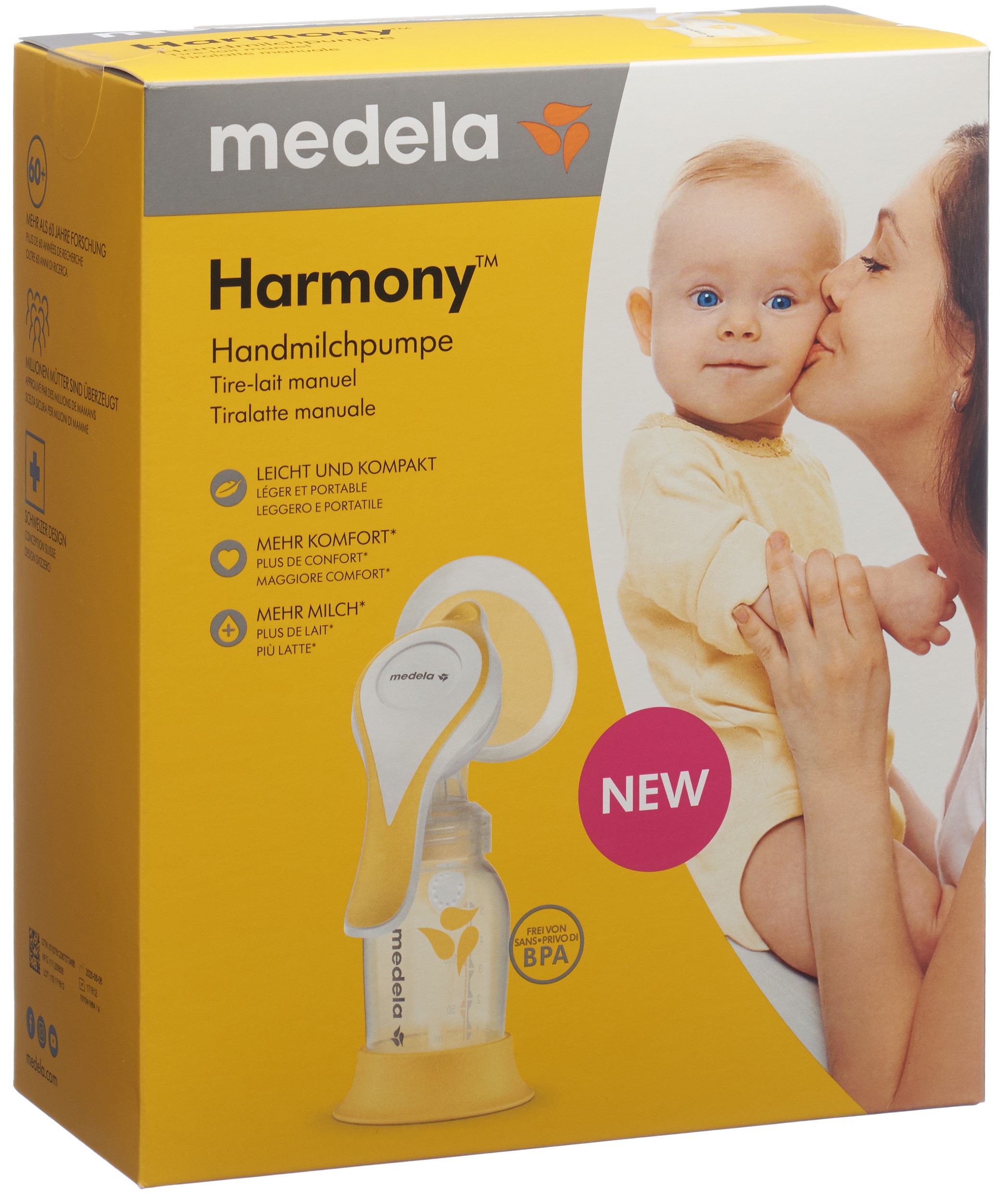 medela Harmony Flex Handmilchpumpe