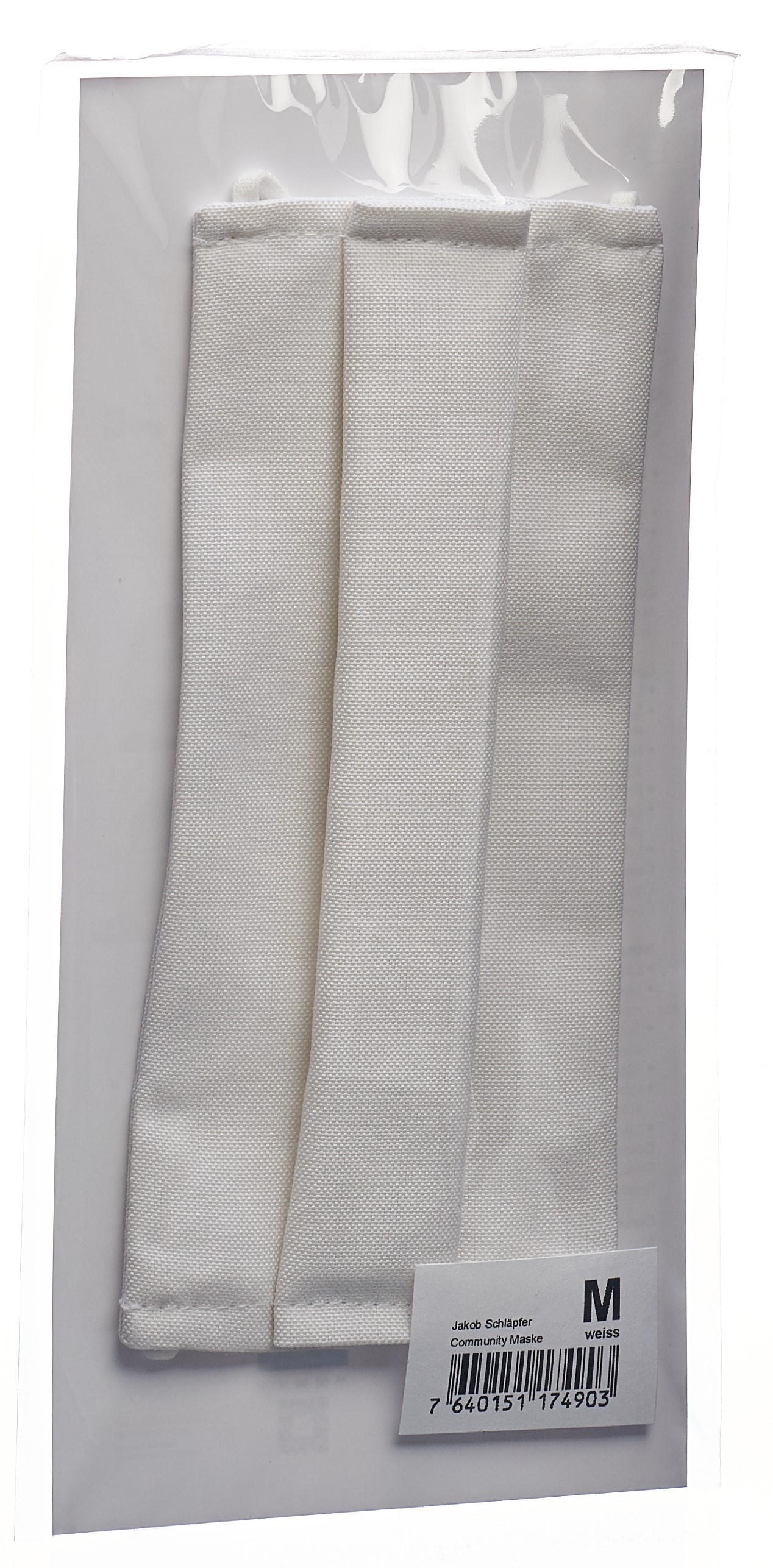 JAKOB SCHLAEPFER JAKOB SCHLAEPFER Testex Community Maske M weiss