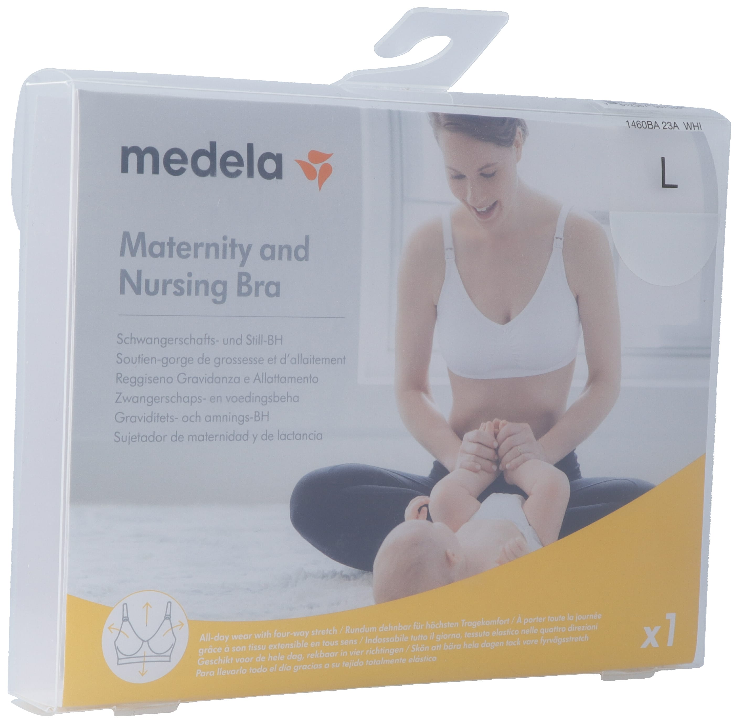 medela Schwangerschafts- und Still BH L weiss