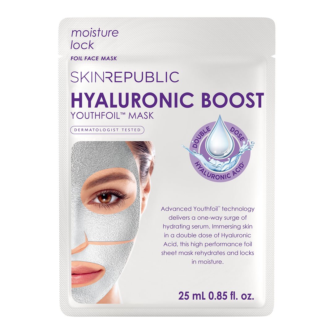 SKIN REPUBLIC SKIN REPUBLIC Hyaluronic Boost Youthfoil Face Mask Face Mask