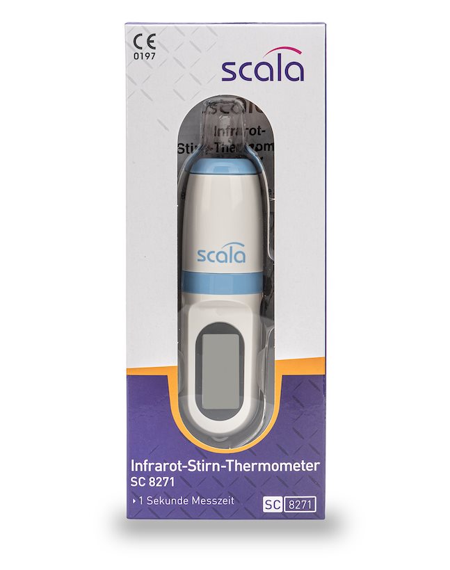 scala Infrarot Stirn Thermometer SC 8271
