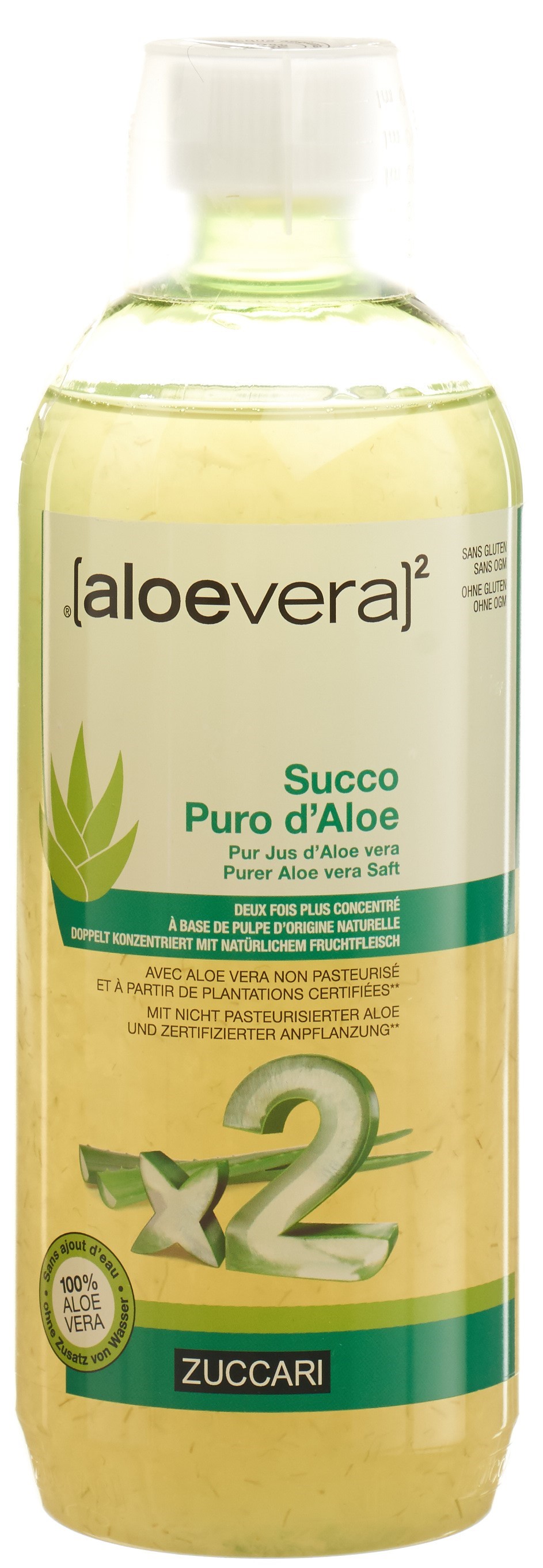 ZUCCARI Aloe Vera Saft rein
