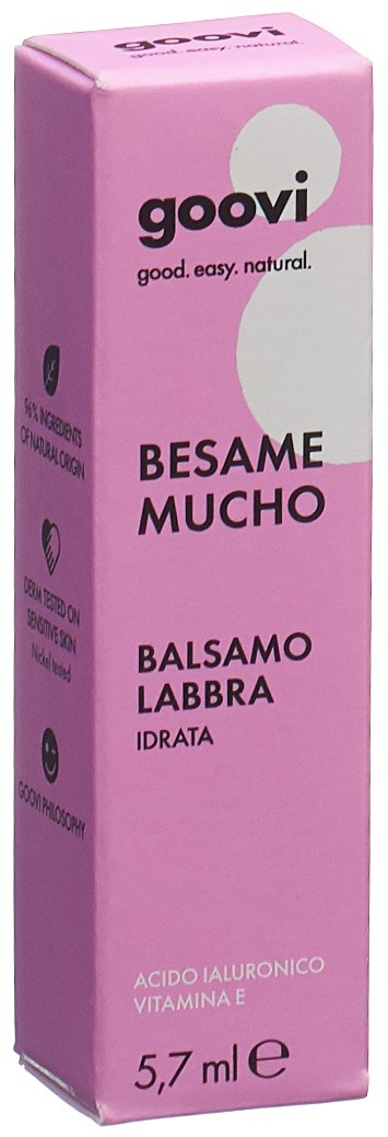goovi BESAME MUCHO Lippenbalsam Feuchtigkeitspendend
