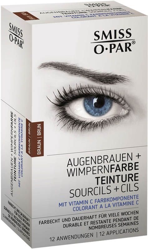SMISS O PAR Augenbrauen- und Wimpernfarbe braun