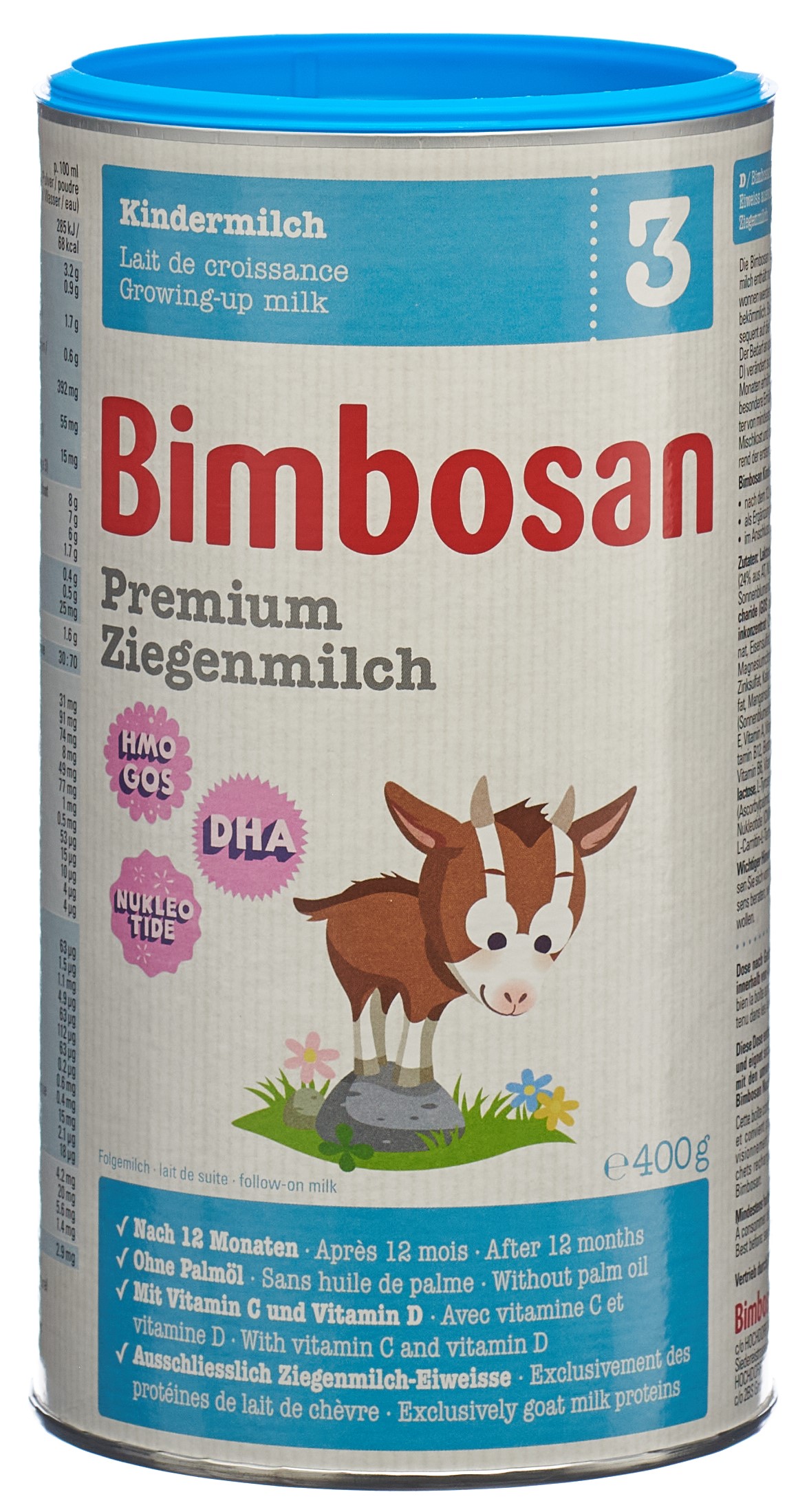 Bimbosan Ziegenmilch 3 Kindermilch
