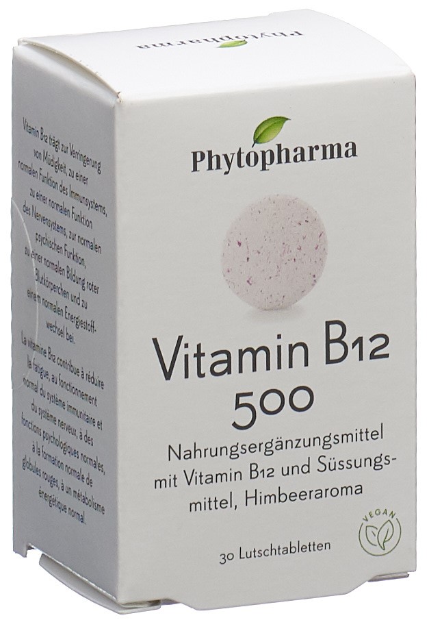 Phytopharma Vitamin B12 Lutschtablette 500 mcg