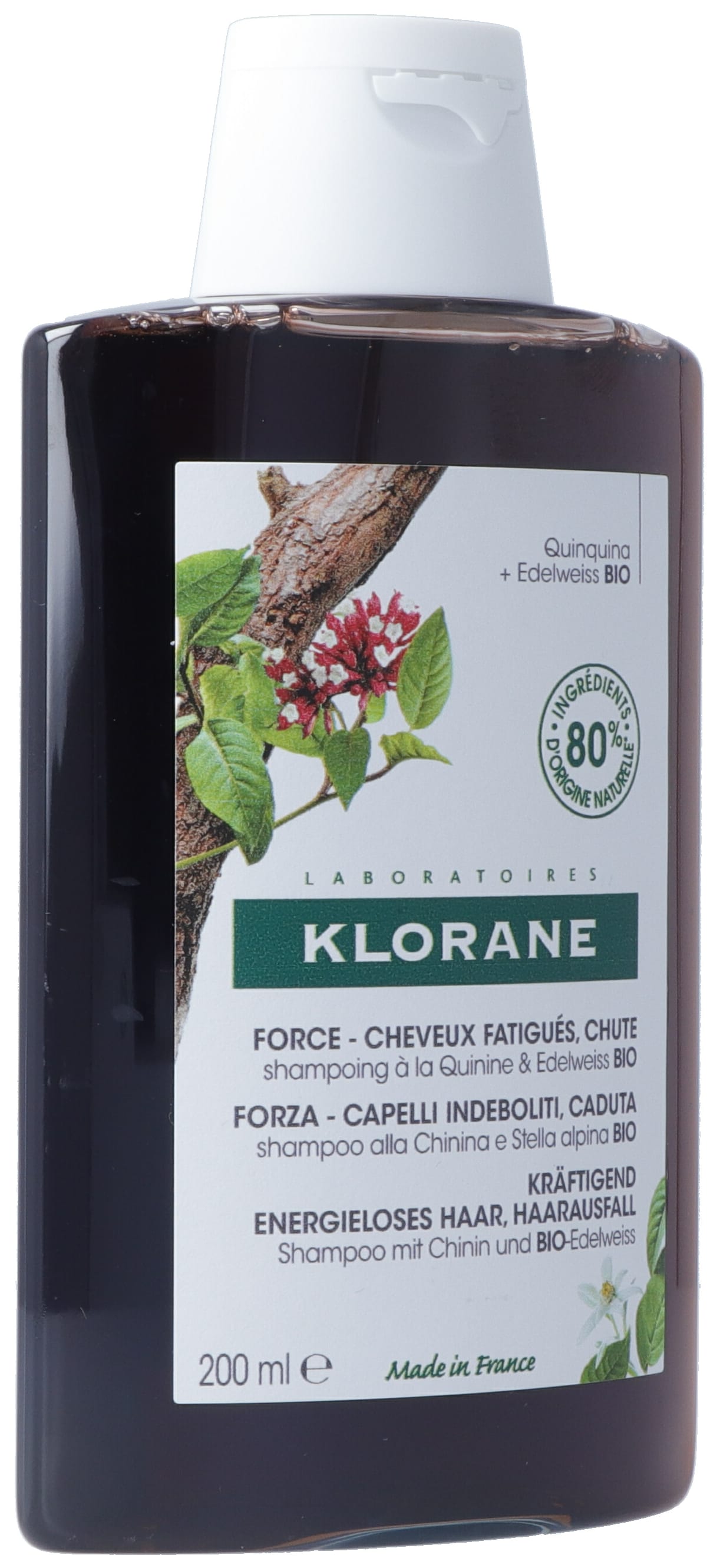 Klorane Chinin Edelweiss Shampoo